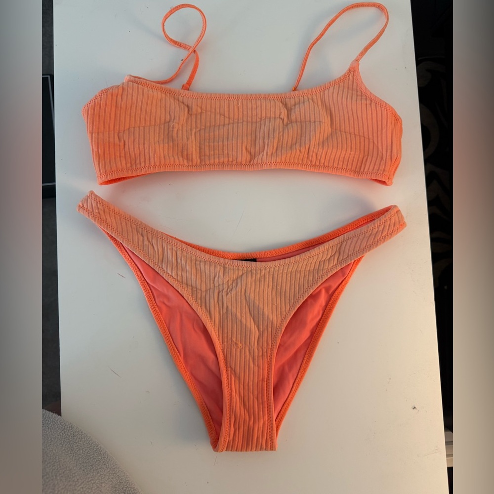 Triangl Swimwear Vibrant Orange Bikini